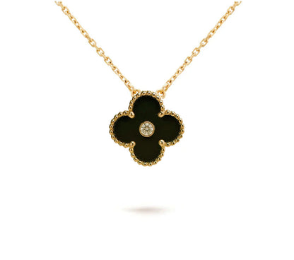 [Camiery]CLOVER 15MM CHRISTMAS LIMITED EDITION SINGLE FLOWER NECKLACE
