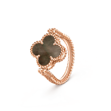 [Camiery]CLOVER RIVERSIBLE RING ROSE GOLD COLLECTION