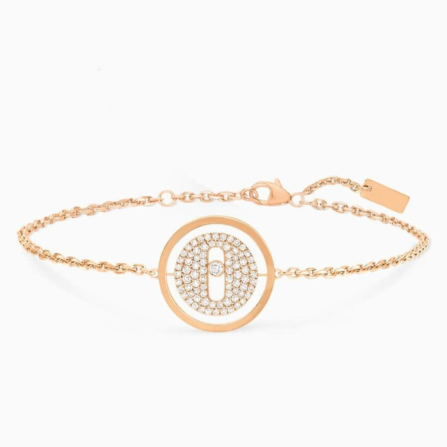[Camiery]LUCKY MOVE DIAMOND PAVED BRACELET
