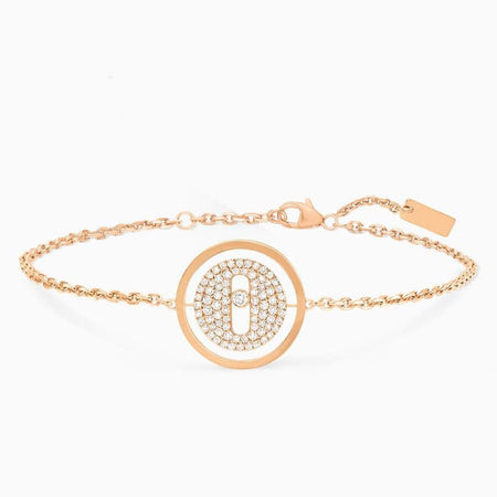 [Camiery]LUCKY MOVE DIAMOND PAVED BRACELET