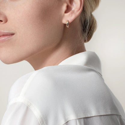 [Camiery] TRINITY ON DIAMOND MINI EARRINGS