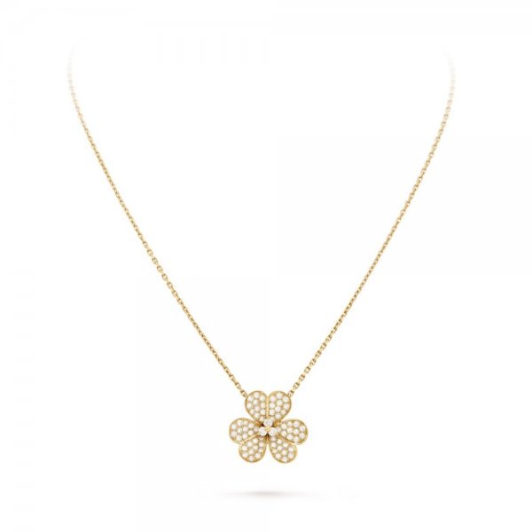 [Camiery]FLOWER DIAMOND NECKLACE