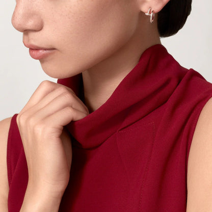 [Camiery] JUSTE FULL DIAMOND SMALL EARRINGS