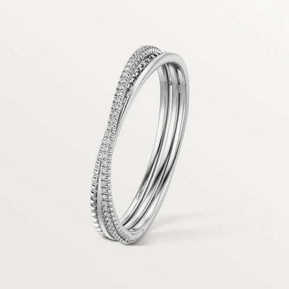 [Camiery] ETINCELLE HALF-PAVED DIAMOND BRACELET
