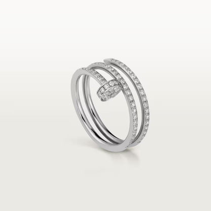 [Camiery] JUSTE RING 4.8MM FULL DIAMOND
