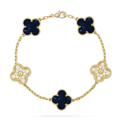 [Camiery]CLOVER 5 MOTIF PIETERSITE BRACELET COLLECTION