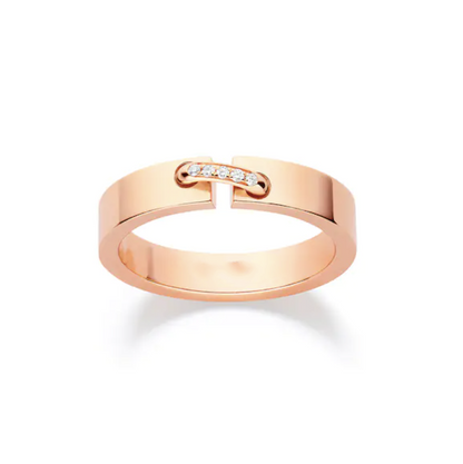 [Camiery]ALLIANCE LIENS VIDENCE DIAMOND 4MM RING