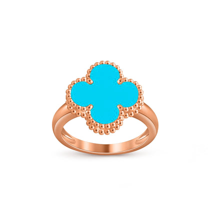 [Camiery]CLOVER RING ROSE GOLD COLLECTION