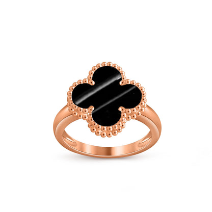 [Camiery]CLOVER RING ROSE GOLD COLLECTION