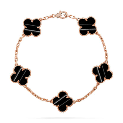 [Camiery] CLOVER 5 MOTIF PULSAR STONE BRACELET COLLECTION