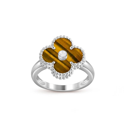 [Camiery]CLOVER SILVER DIOMND RING COLLECTION