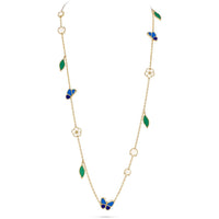 [Camiery]LUCKY SPRING BUTTERFLY 15 FLOWER NECKLACE
