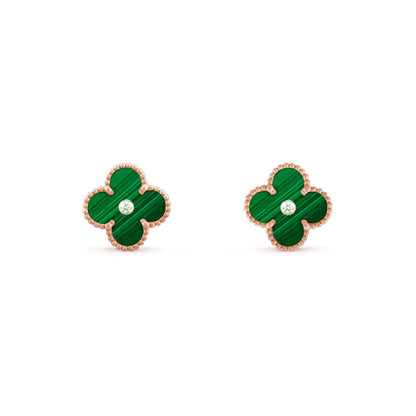 [Camiery]CLOVER  15MM DIAMOND EARRINGS COLLECTION