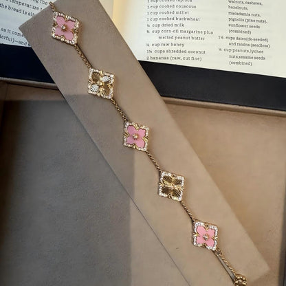 [Camiery JEWELRY] OPERA 5 MOTIFS TULLE ENAMEL BRACELET