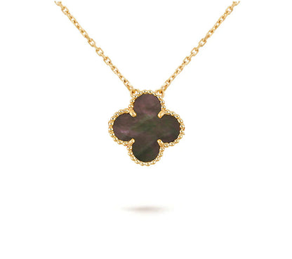 [Camiery]CLOVER 15MM SINGLE FLOWER NECKLACE COLLECTION