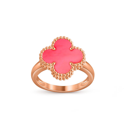 [Camiery]CLOVER RING ROSE GOLD COLLECTION
