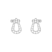 [Camiery]FORCE 10 FULL DIAMOND STUD EARRINGS MINI MODEL