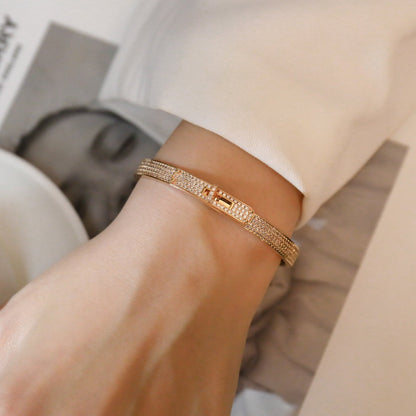 [Camiery]KELLY BRACELET DIAMOND PAVED
