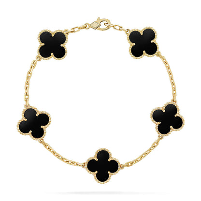 [Camiery]Clover & Juste & Lover  Bracelet Stack Set