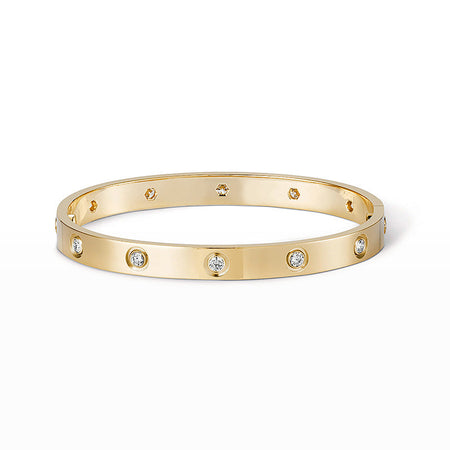 [Camiery] LOVE BRACELET 6.1MM 10 DIAMONDS