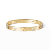 [Camiery] LOVE BRACELET 6.1MM 4 DIAMONDS