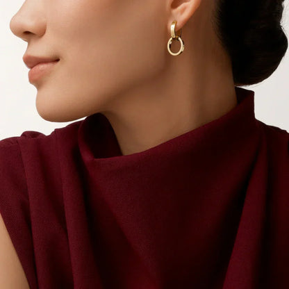 [Camiery] LOVE 3.3MM DANGLE EARRINGS