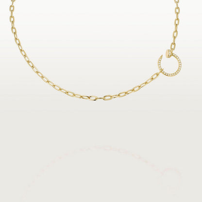 [Camiery] JUSTE NECKLACE FULL DIAMONDS