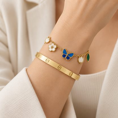 [Camiery]Lucky Spring & Love Bracelet Stack Set