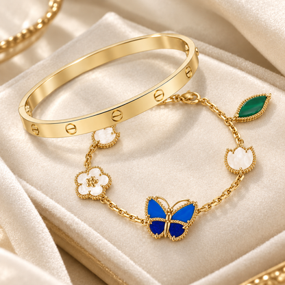 [Camiery]Lucky Spring & Love Bracelet Stack Set