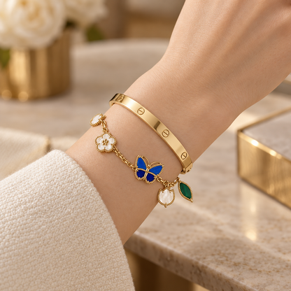[Camiery]Lucky Spring & Love Bracelet Stack Set