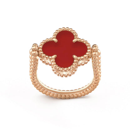 [Camiery]CLOVER RIVERSIBLE RING ROSE GOLD COLLECTION