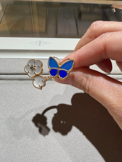 [Camiery]LUCKY SPRING BUTTERFLY OPEN-FACE RINGS