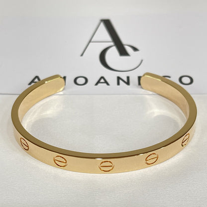[Camiery] LOVE BRACELET 6.1MM OPEN CUFF