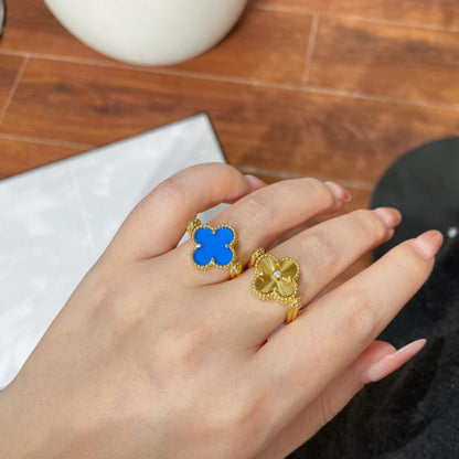 [Camiery]CLOVER RIVERSIBLE RING GOLD COLLECTION