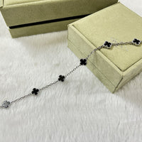 [Camiery]CLOVER 6 MOTIF  ONYXS BRACELET