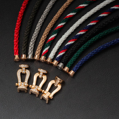 [Camiery]FORCE LARGE HORSESHOE NO DIAMOND BRACELET GOLD