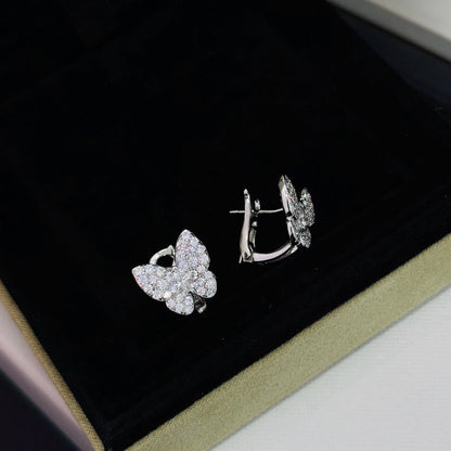 [Camiery]BUTTERFLY ALL DIAMOND EARRINGS