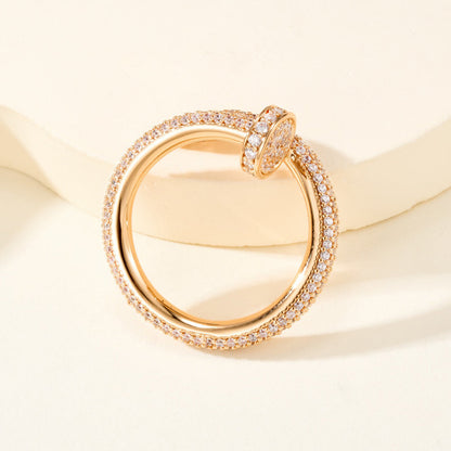 [Camiery] JUSTE RING 2.6MM FULL DIAMOND