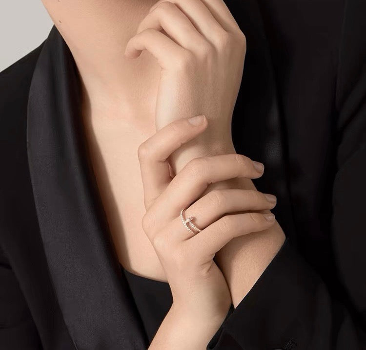 [Camiery] JUSTE 1.8MM FULL DIAMOND RING