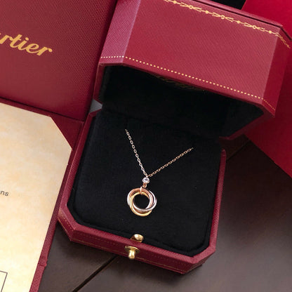 [Camiery] TRINITY  NECKLACE 1 DIAMOND