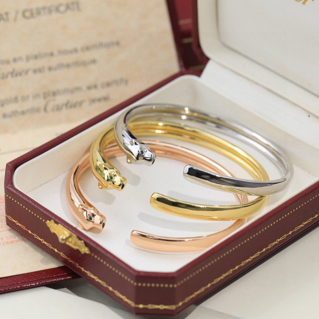 [Camiery] PANTHERE OPEN BRACELET