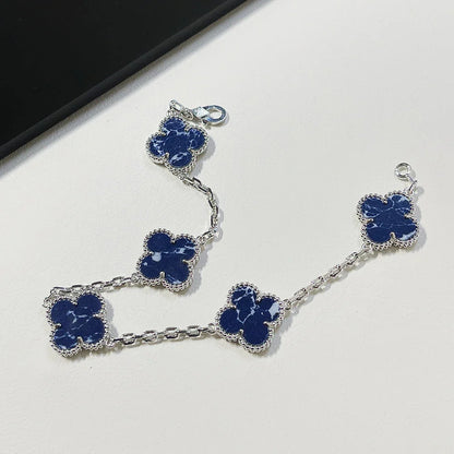 [Camiery]CLOVER 5 MOTIF PIETERSITE BRACELET COLLECTION