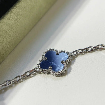 [Camiery]CLOVER 5 MOTIF PIETERSITE BRACELET COLLECTION