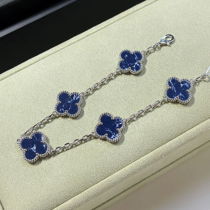 [Camiery]CLOVER 5 MOTIF PIETERSITE BRACELET COLLECTION
