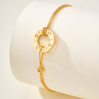 [Camiery] LOVE BRACELET 2 DIAMOND