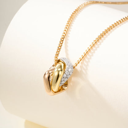 [Camiery] TRINITY CUSHION NECKLACE COLLECTION