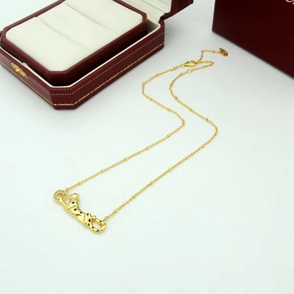 [Camiery] PANTHERE FULL DIAMOND NECKLACE