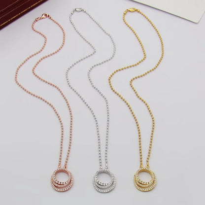 [Camiery] ETINCELLE  FULL DIAMOND NECKLACE