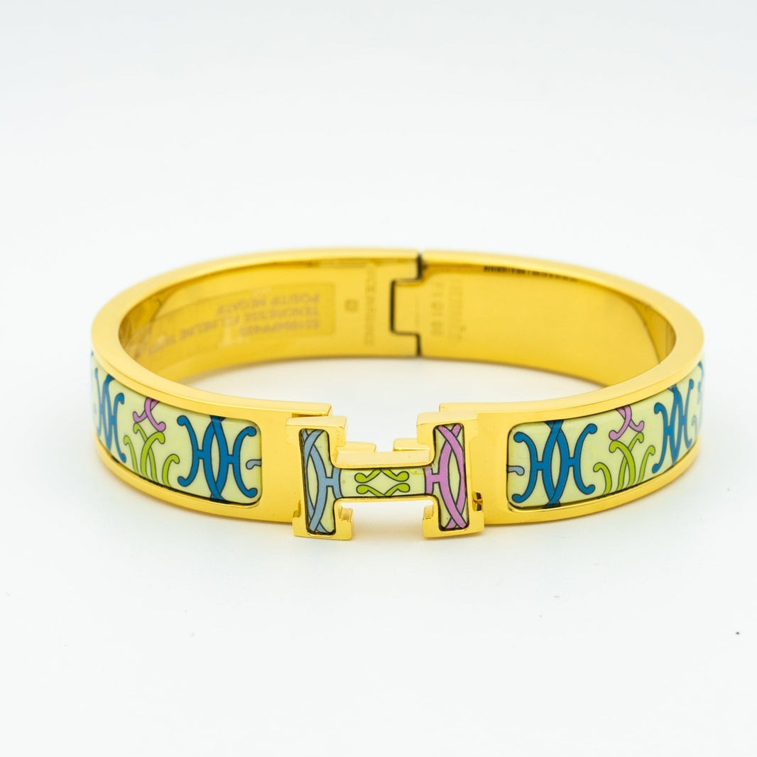 [Camiery]H BRACELET BEIGE MULTICOLOR