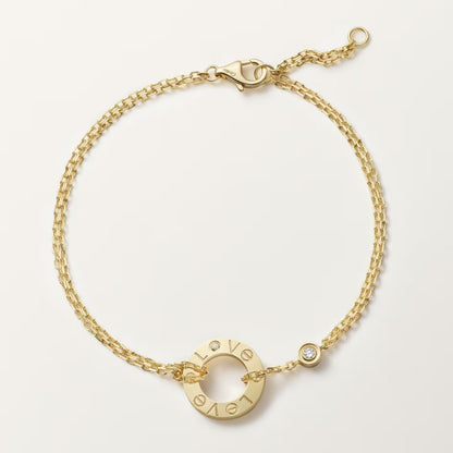 [Camiery] LOVE BRACELET 2 DIAMOND
